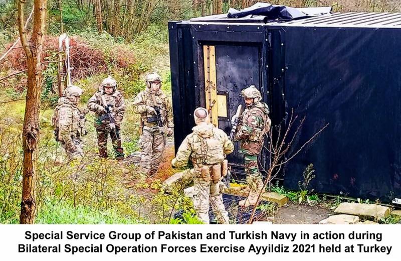 پاکستان اور ترکی کی دفاعی مشقیں جاری