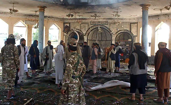 افغانستان مسجدمیں‌دھماکہ، 50 شہید